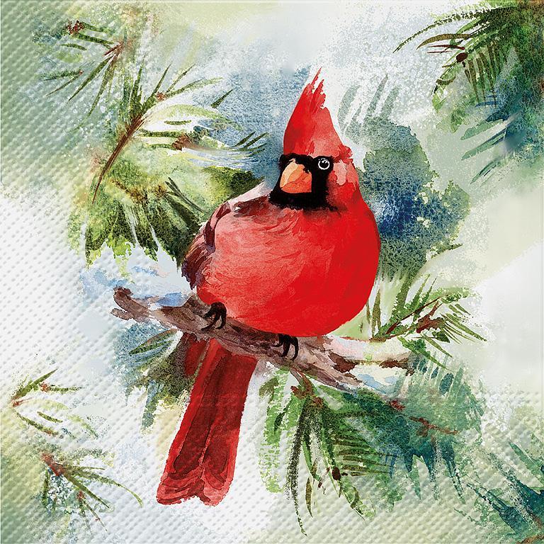 Winter Themed Dinner Napkins