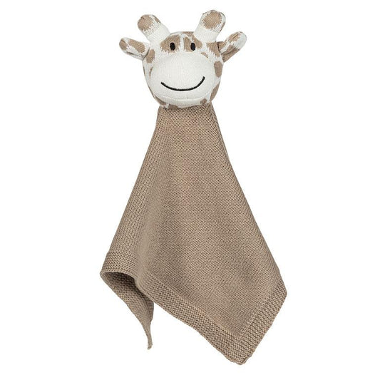 Giraffe Cuddle Cloth Taupe