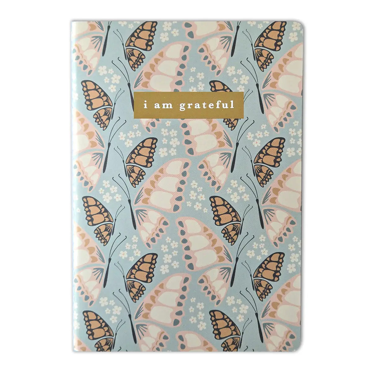 "I Am Grateful" Jotter Notebook with Dotted Grid Pages