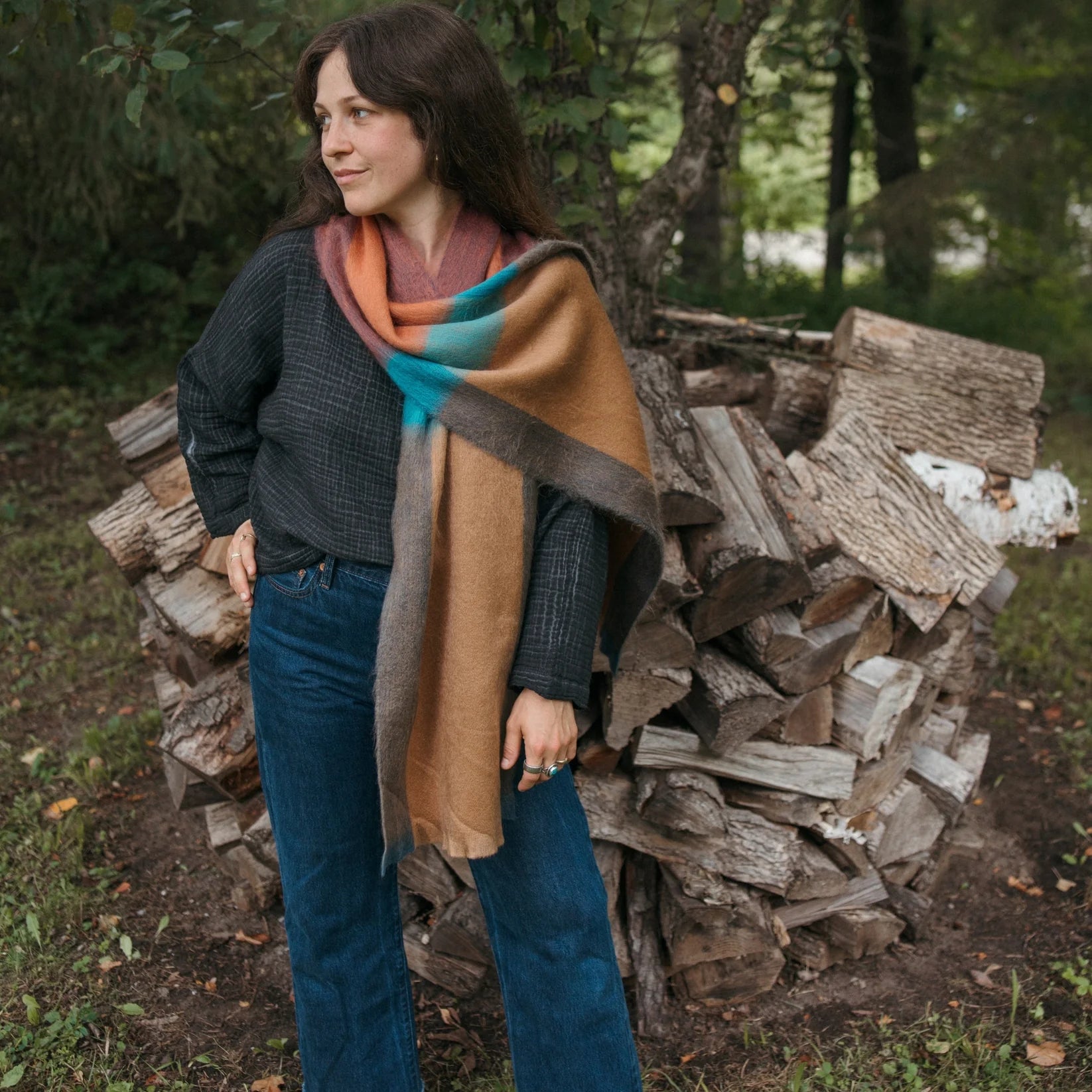 Alpaca Seamless Scarf
