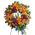 Colourful Serenity Wreath: T282-7A