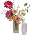 Pink Pedestal Vase