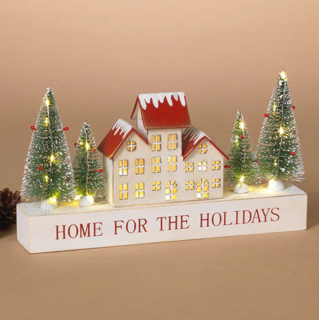 Home For The Holidays Wood Decor