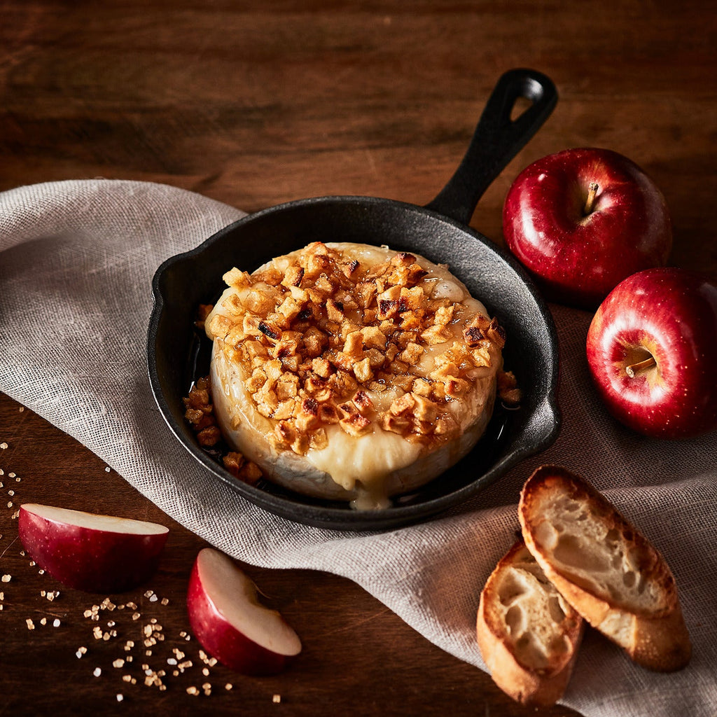Apple Salted Caramel Brie Topping