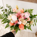 THE HARPER Pastel Loose Hand-Tied Bouquet