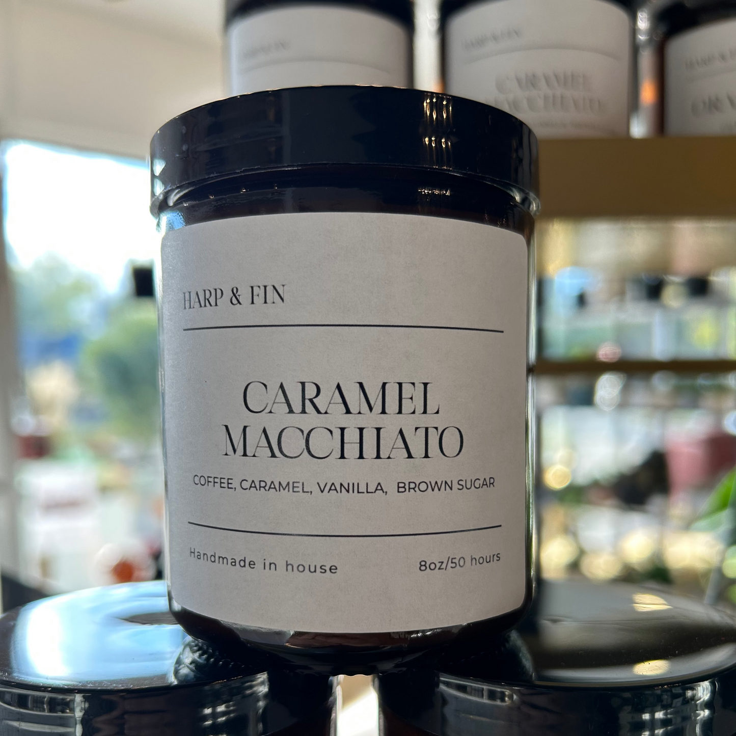 Harp & Fin Amber Jar Candles