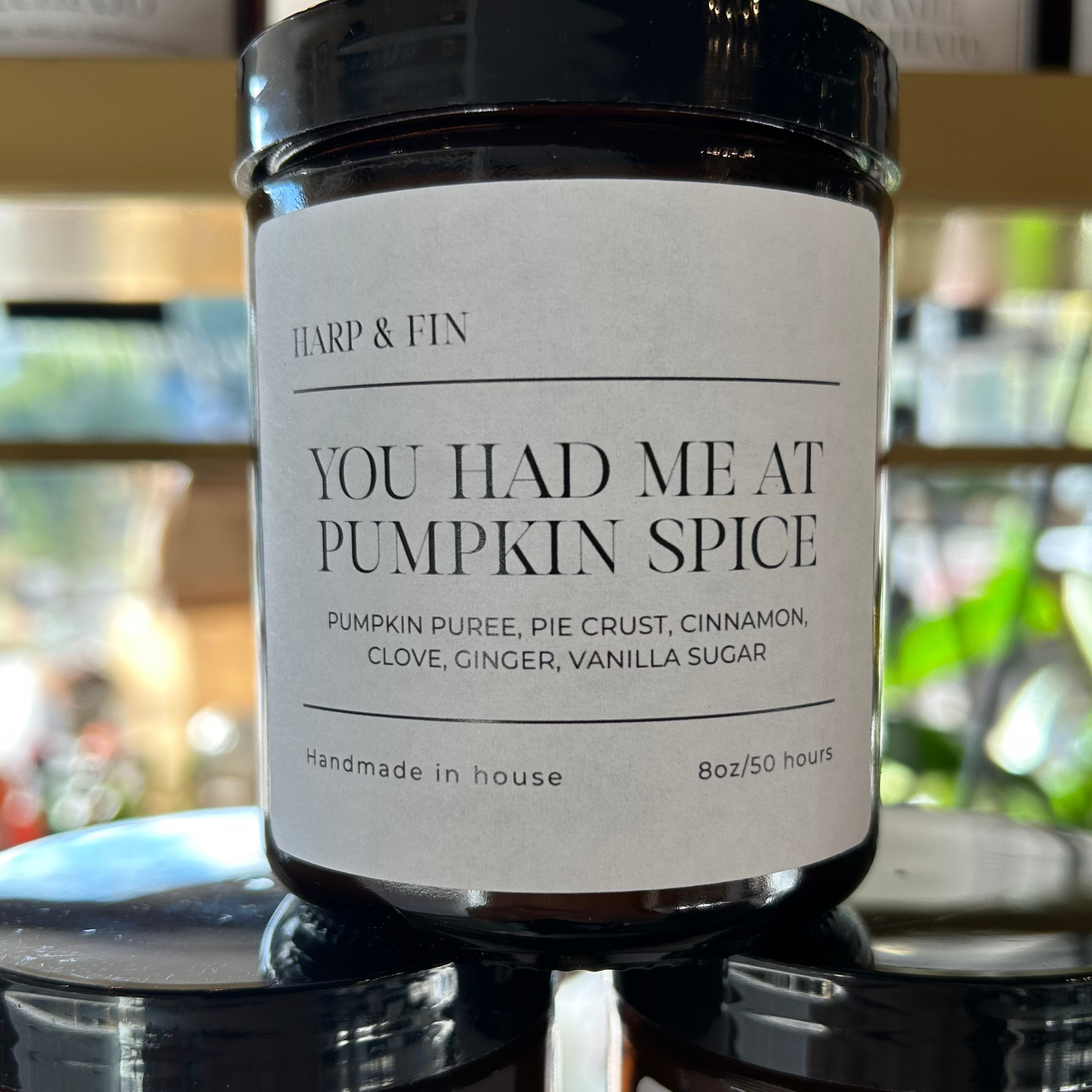 Harp & Fin Amber Jar Candles - Holiday Collection