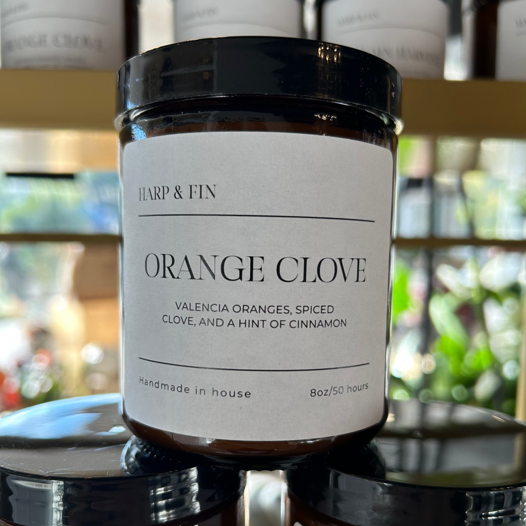 Harp & Fin Amber Jar Candles - Holiday Collection