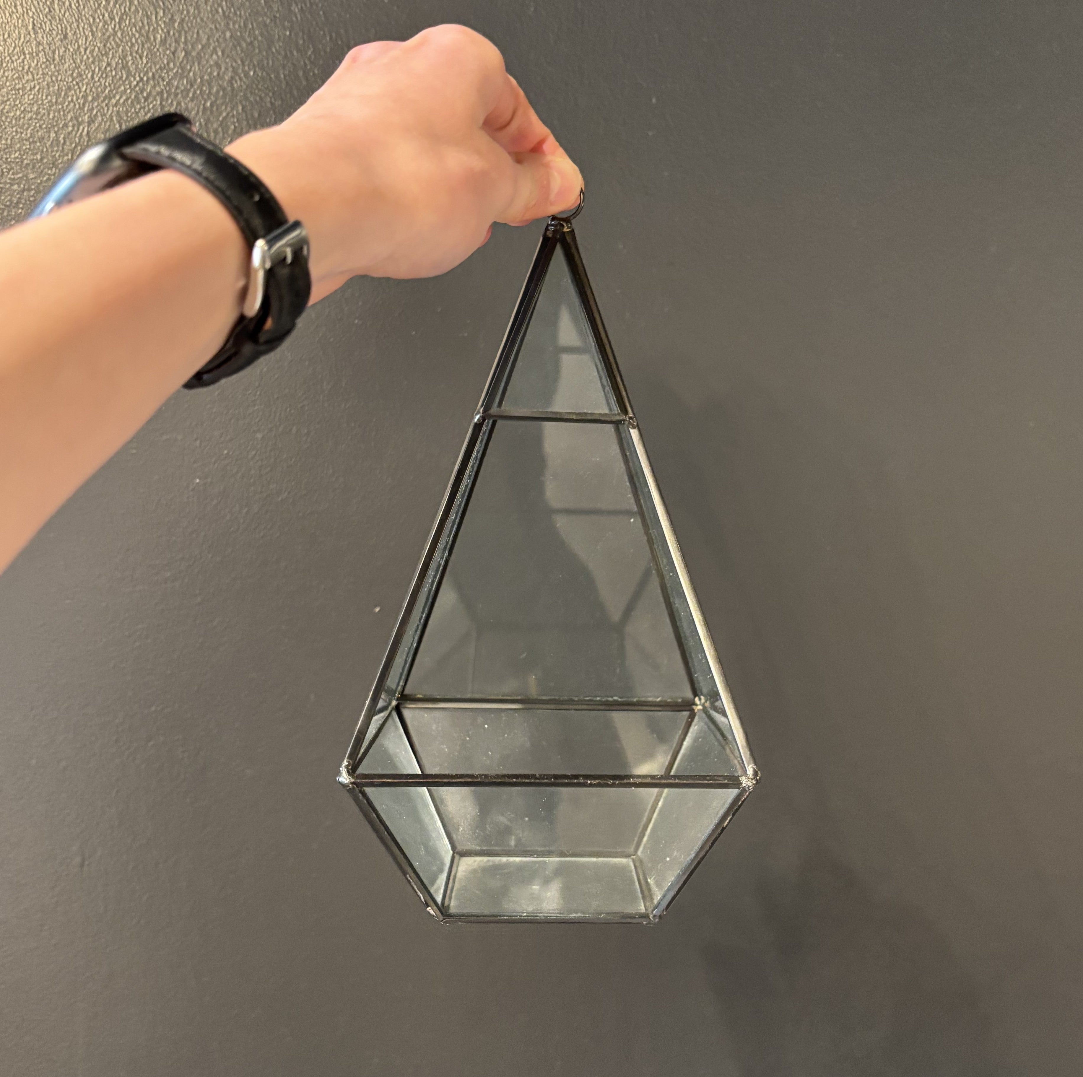 Glass Geometric Terrarium