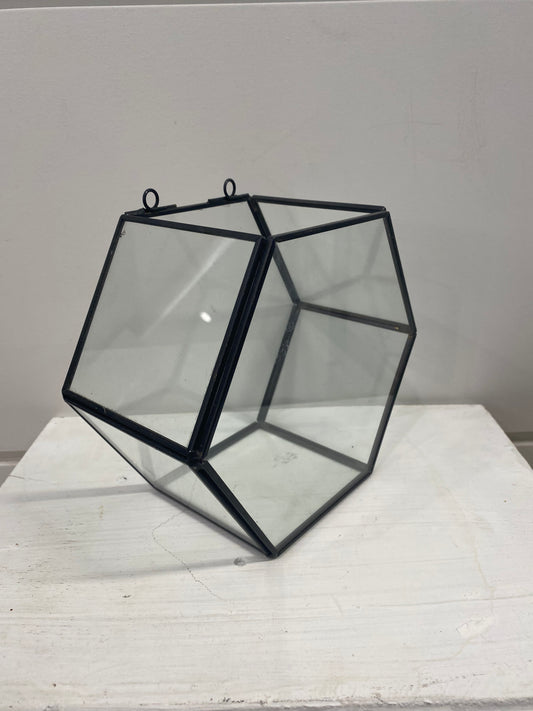 Glass Geometric Terarrium