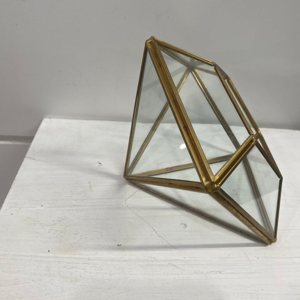 Glass Geometric Terarrium