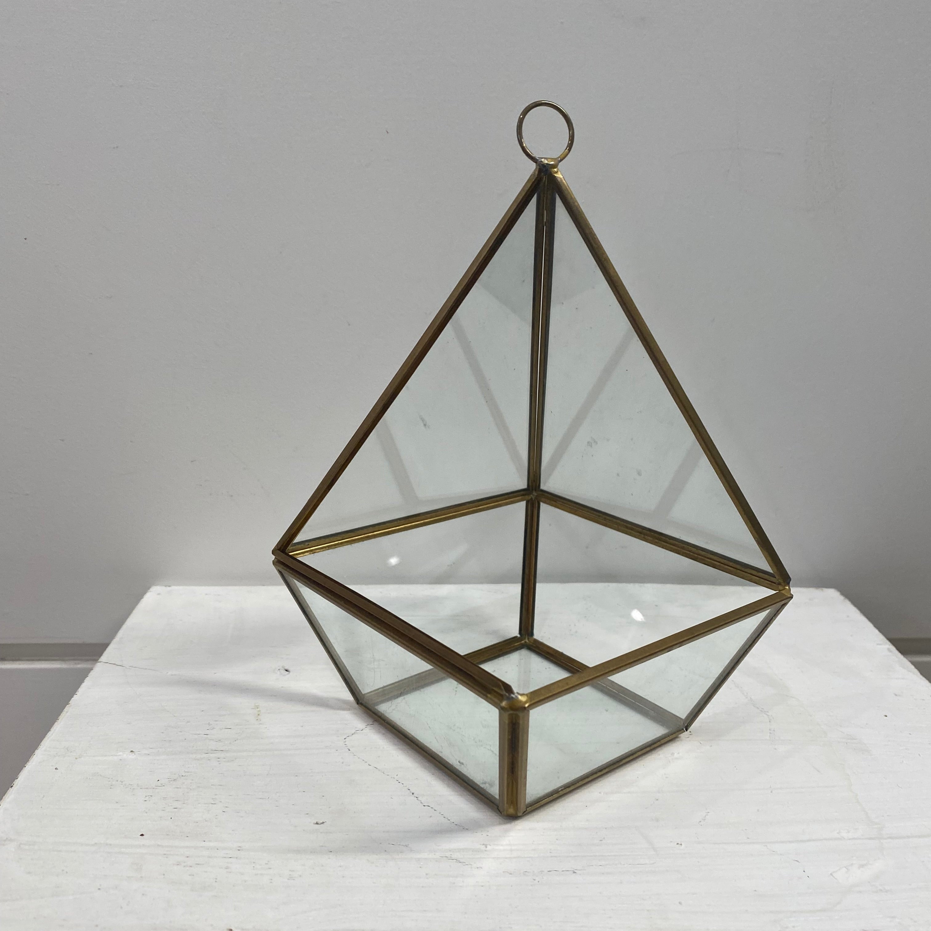 Glass Geometric Terarrium