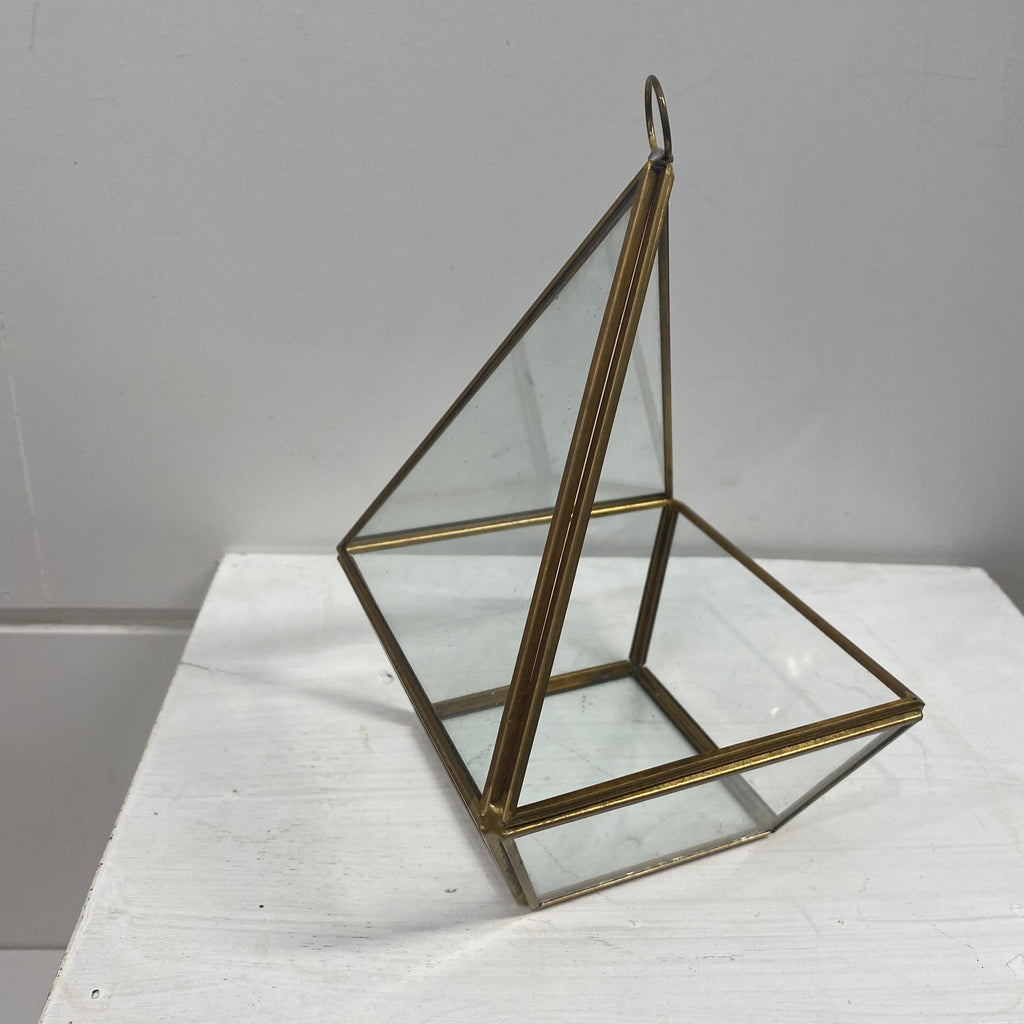 Glass Geometric Terarrium