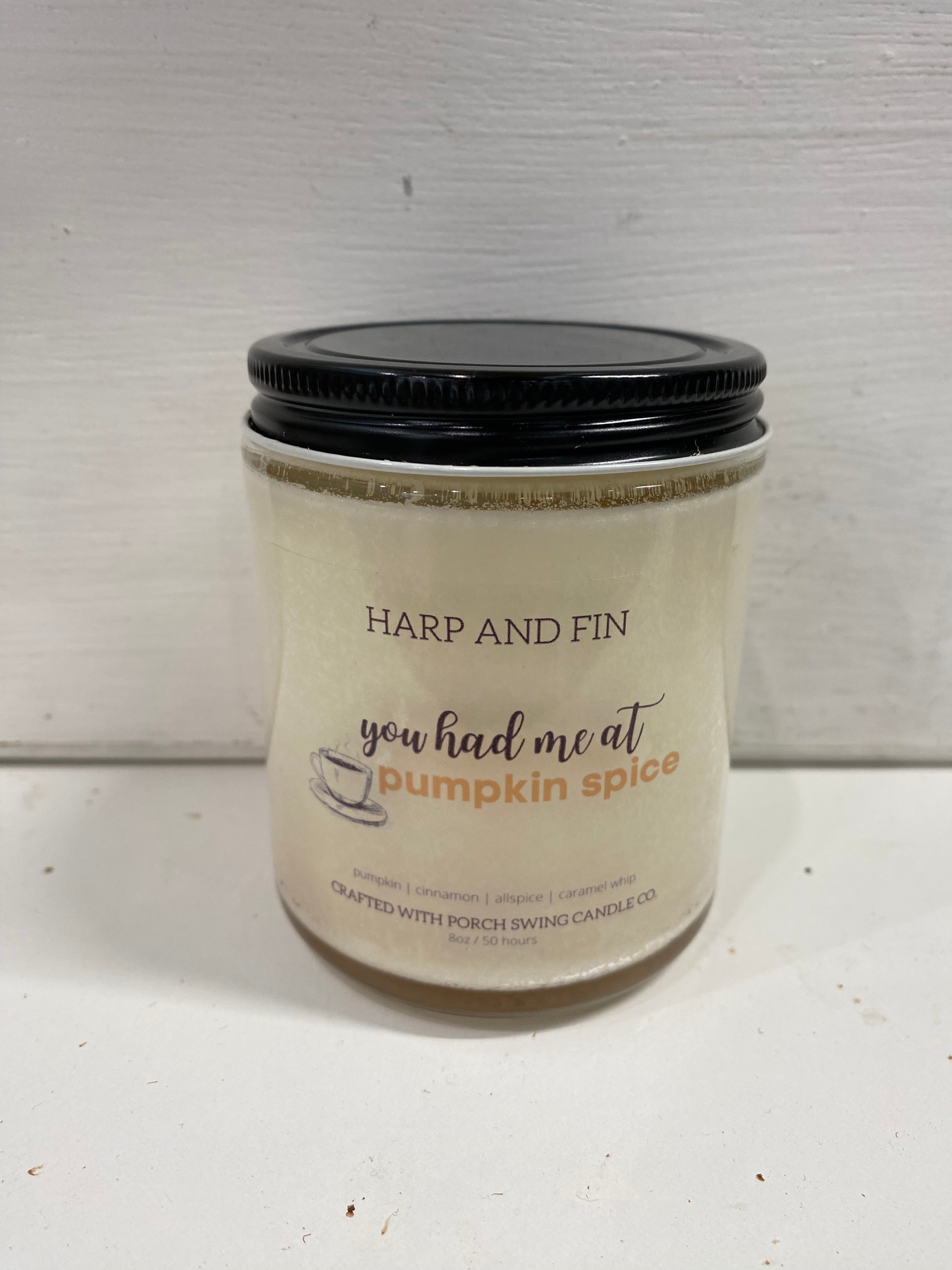 Harp & Fin Candles - original style