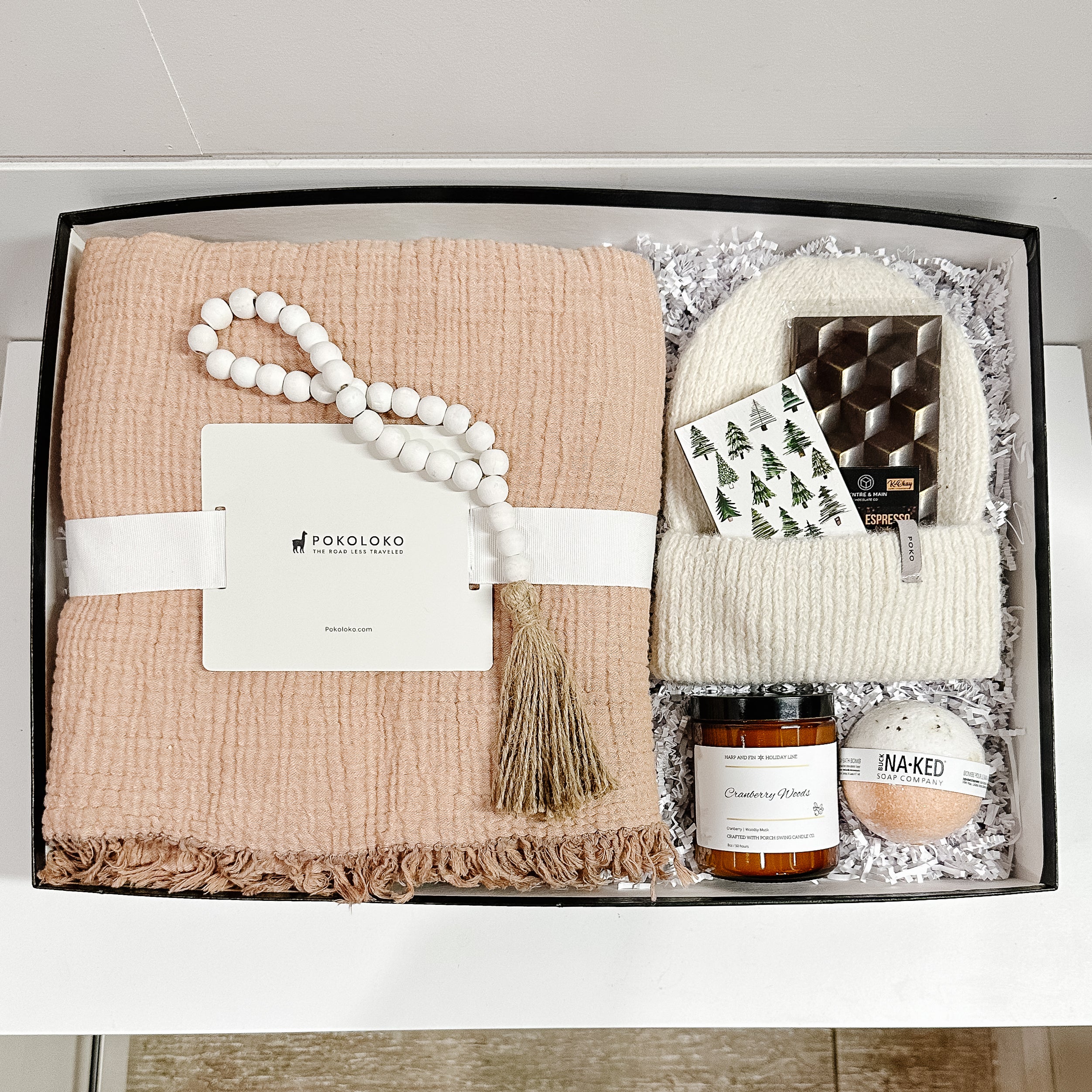 "Coziest Christmas" Gift Box