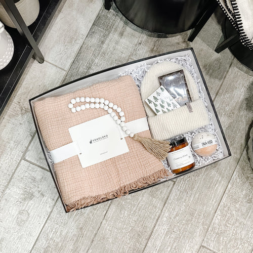 "Coziest Christmas" Gift Box