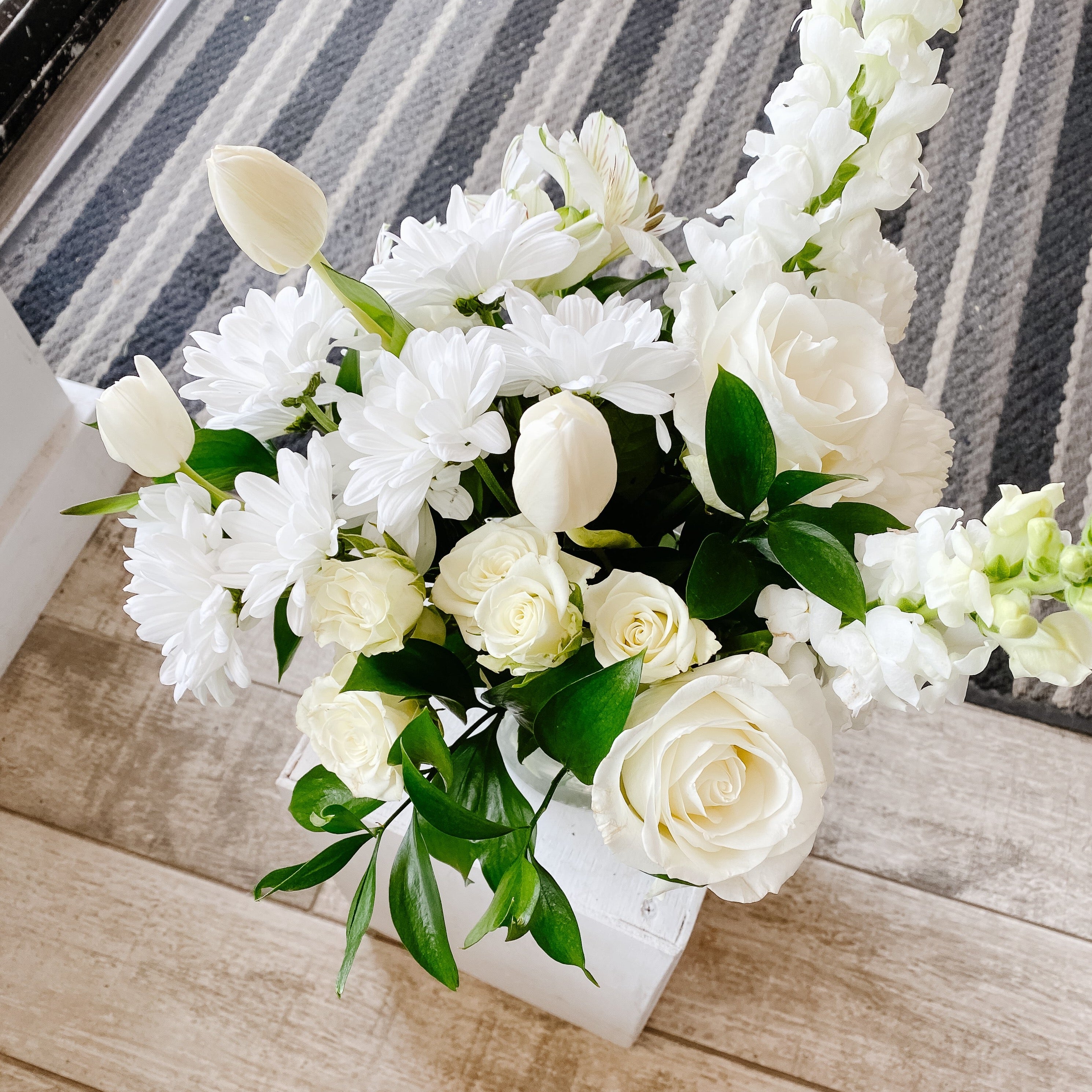 THE PATRICIA All White Arrangement