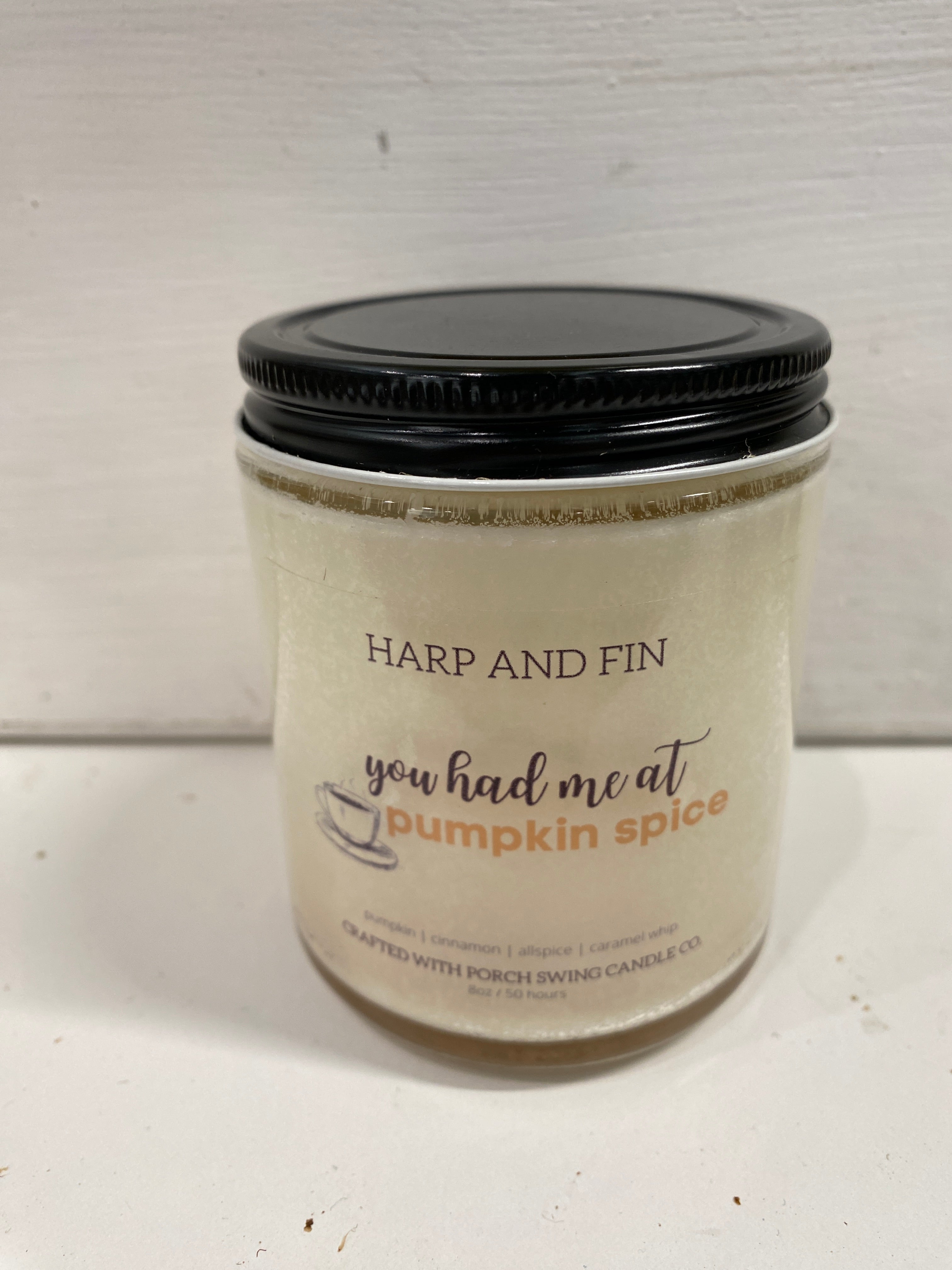 Harp & Fin Candles - original style