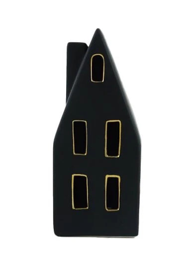 Black Ceramic LED House