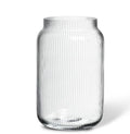 Large Narrow Optic Jar Vase