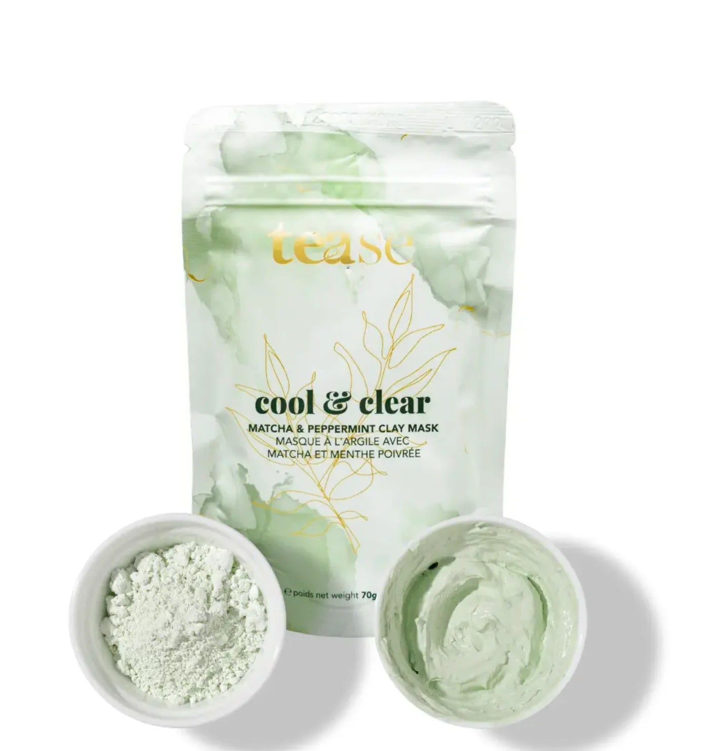 Tease Cool & Clear Matcha & Peppermint Clay Mask