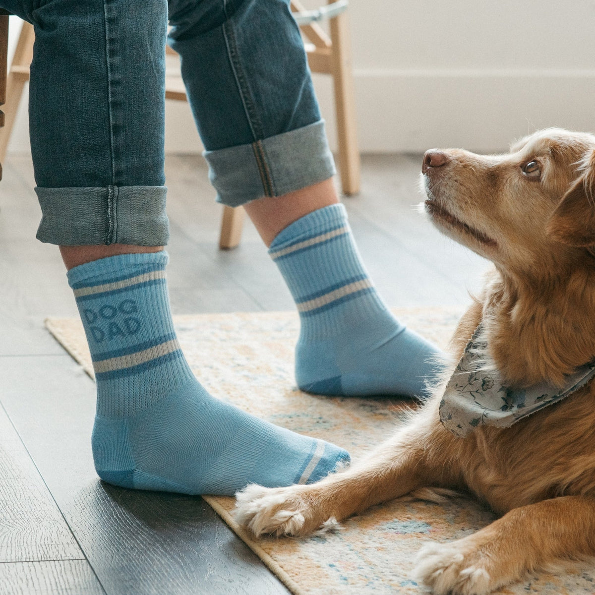 Dog Dad Pima Cotton Socks 2-Pack