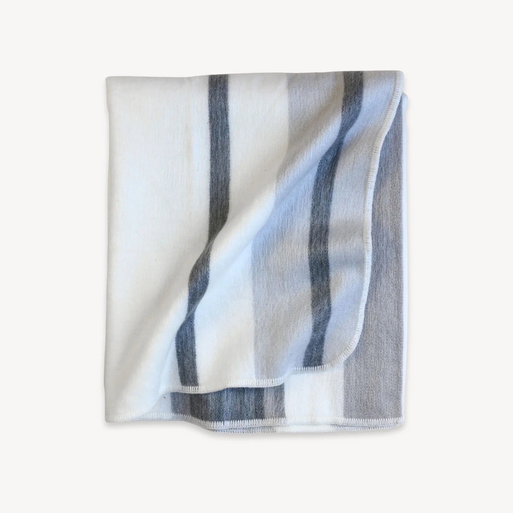 Striped Alpaca Blanket