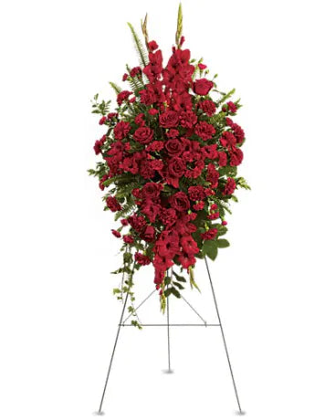Deep in our Hearts Standing Spray: T270-1A