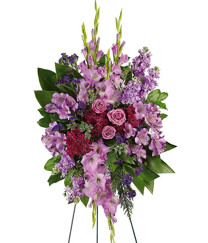 Lavender Reflections Standing Spray: T273-6A