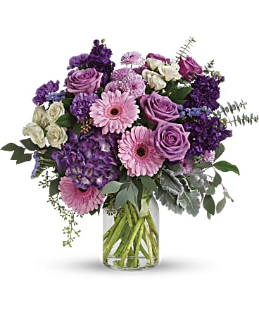 Magnificent Mauves Bouquet: T281-6B