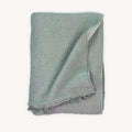Crinkle Fleece-Lined Throw