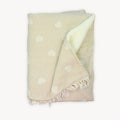 Heart Fleece Lined Throw