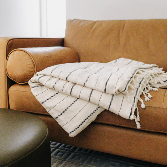 Irena Fleece-Lined Throw