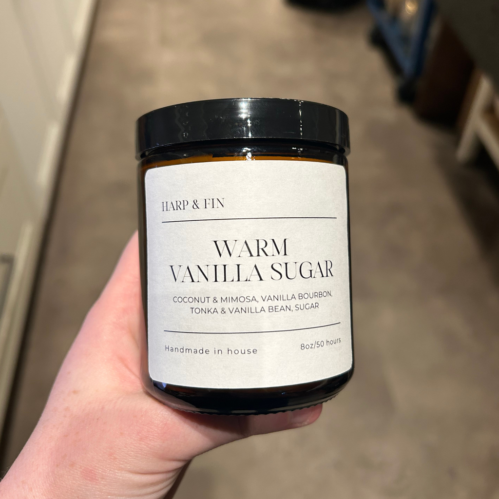 Harp & Fin Amber Jar Candles - Holiday Collection