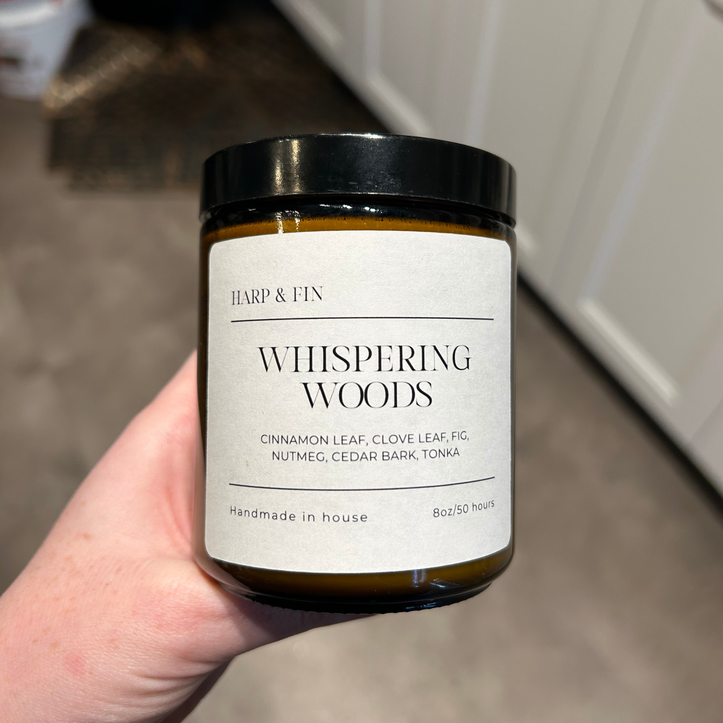 Harp & Fin Amber Jar Candles