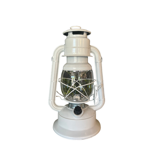 White Traditional Lantern / Oil Lamp