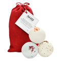 Vanilla Chai, Eucalyptus + Himalayan Salt and Cotton Candy Bath Bomb Holiday Collection