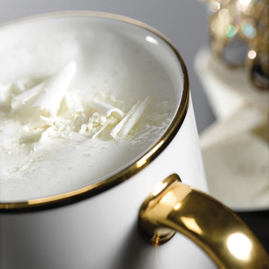 No Sugar Added White Hot Chocolate