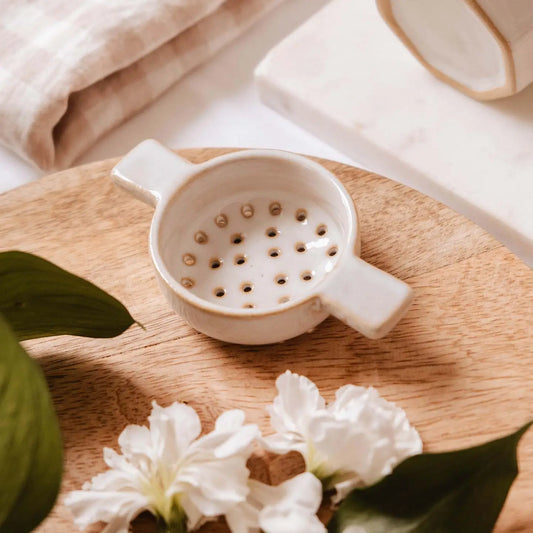 The Infusion Nest - Ceramic Tea Strainer