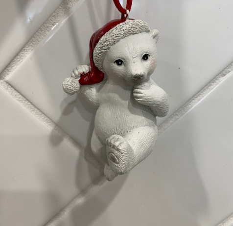 Polar Bear Ornament - Two Styles
