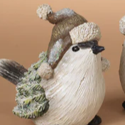 Winter Bird Figurine
