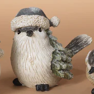 Winter Bird Figurine
