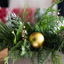 "Rustic Winter's Charm" Floral Arrangement