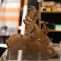 Natural Wood Deer