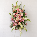 "HEARTFELT FAREWELL" Standing Spray - HF SIGNATURE STYLE