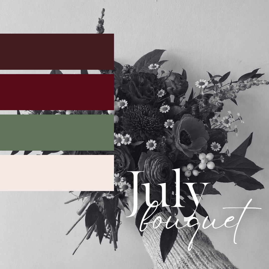 JULY Loose Hand-Tied Bouquet