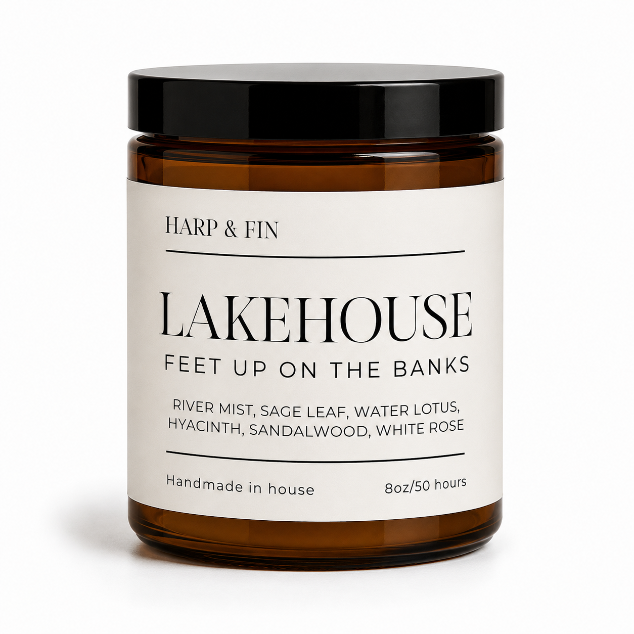 Lakehouse Feet Up On The Banks | Kindled by Harp & Fin