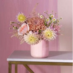 Modern Pink Ceramic Vase