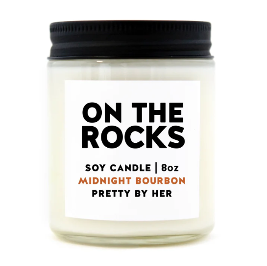 On The Rocks Candle