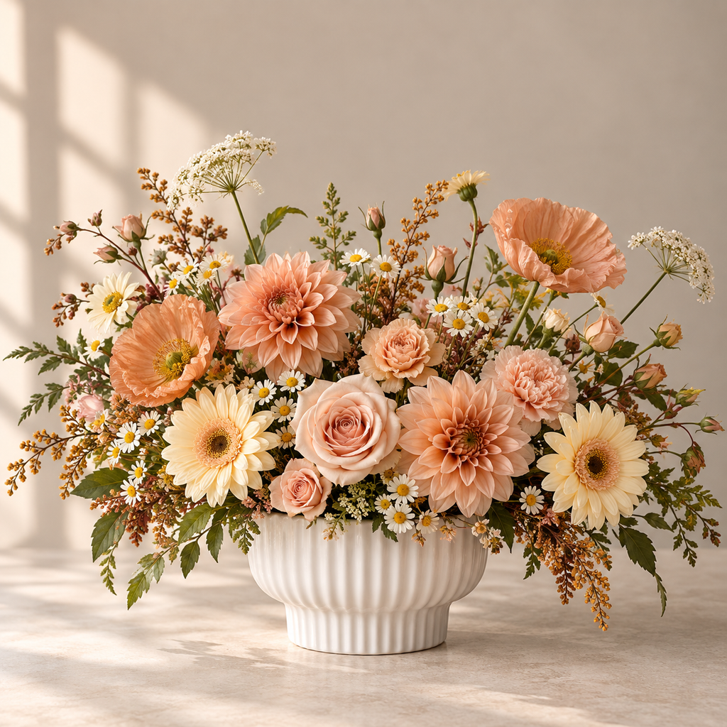 Thanksgiving Harvest Pastel Arrangement